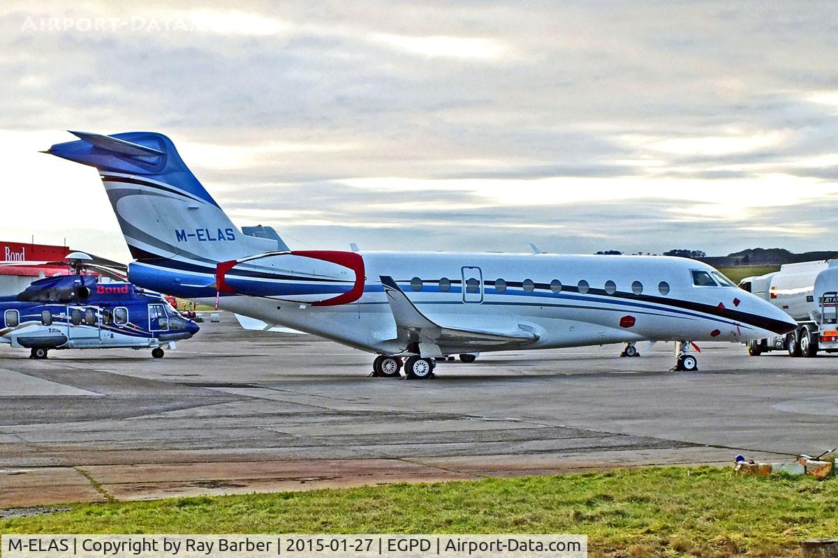 M-ELAS, 2014 Israel Aircraft Industries Gulfstream G280 C/N 2049, IAI G280 [2049] Aberdeen-Dyce~G 27/01/2015