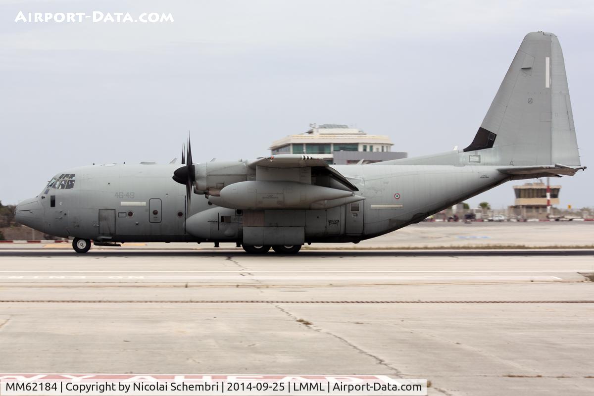 MM62184, Lockheed Martin KC-130J Hercules C/N 382-5513, Support for the Frecce at the Malta International Airshow 2014