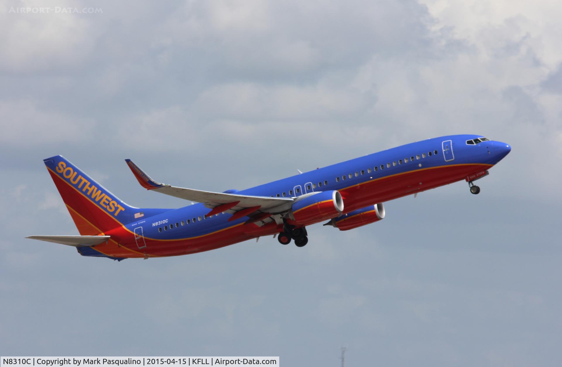 N8310C, 2012 Boeing 737-8H4 C/N 38807, Boeing 737-800