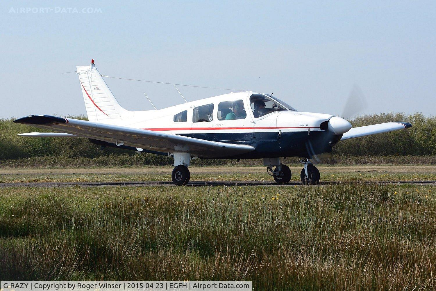 G-RAZY, 1979 Piper PA-28-181 Cherokee Archer II C/N 28-8090102, Visiting Cherokee Archer II.