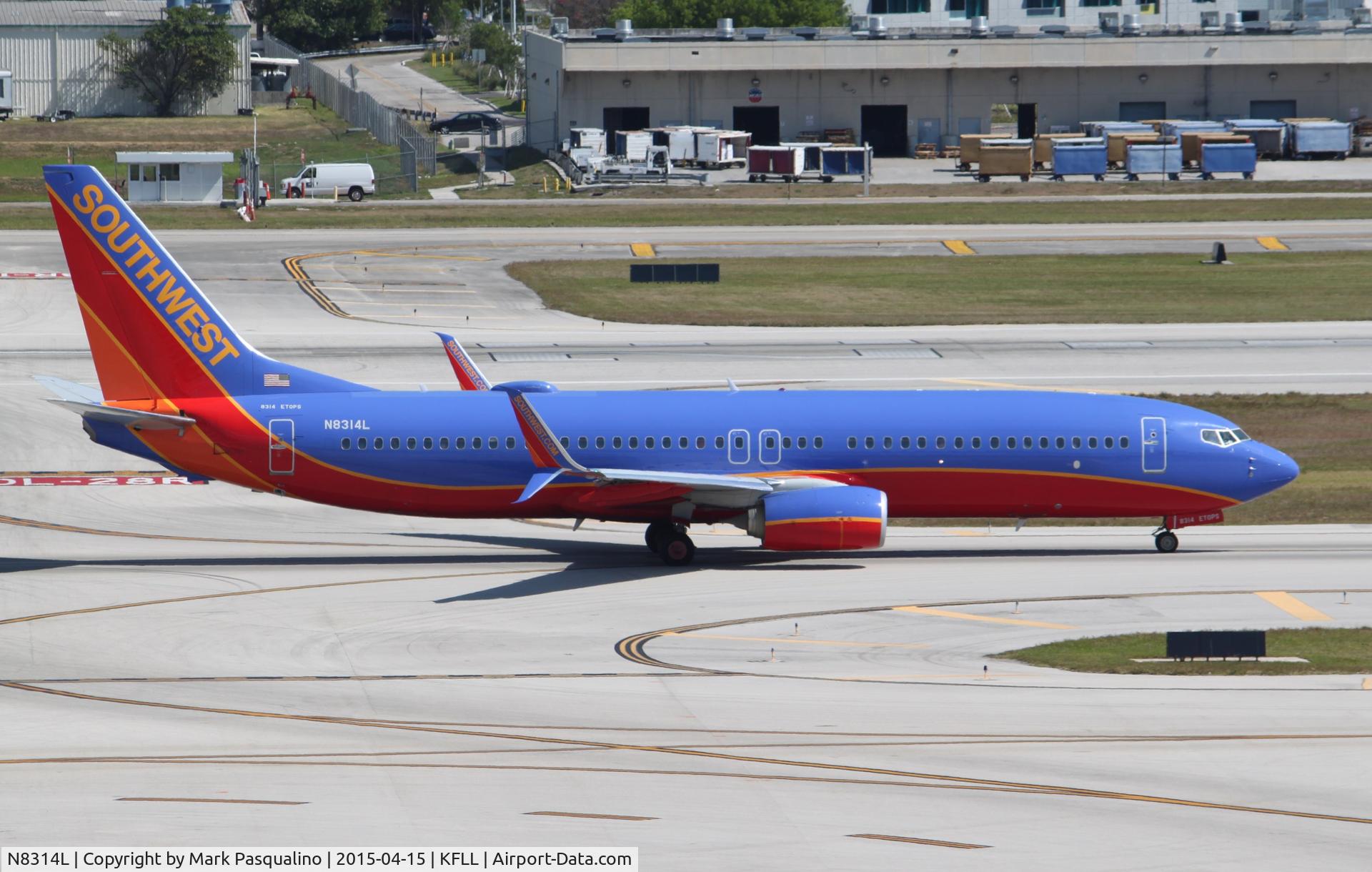 N8314L, 2012 Boeing 737-8H4 C/N 36990, Boeing 737-800