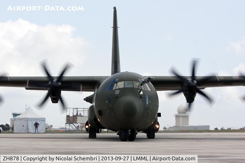 ZH878, 1998 Lockheed Martin C-130J-30 Hercules C.4 C/N 382-5462, On apron 4