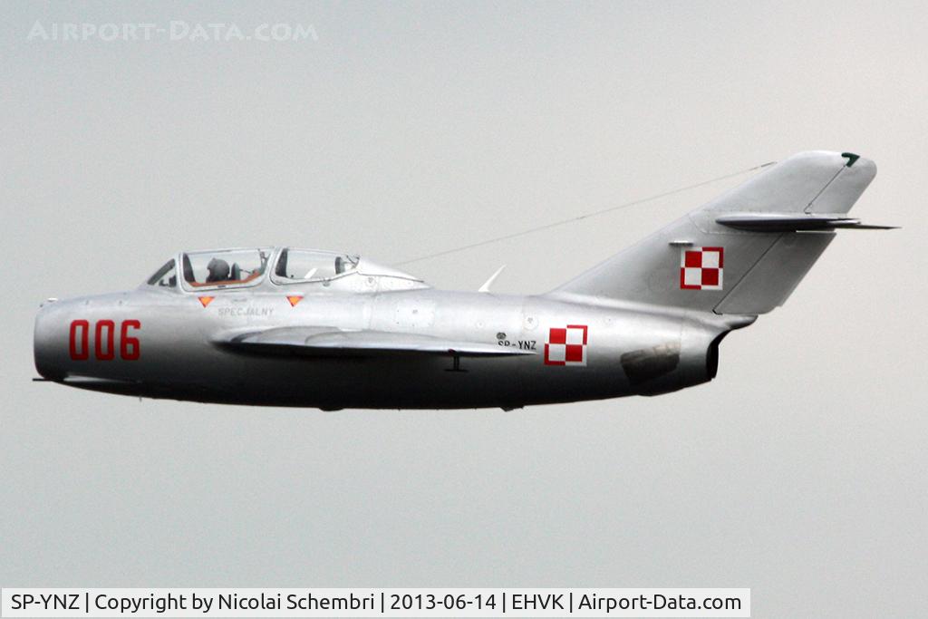 SP-YNZ, Mikoyan-Gurevich MiG-15UTI C/N 1A06006, Luchtmachtdagen 2013