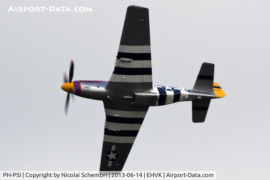 PH-PSI, 1945 North American P-51D Mustang C/N 122-40965, Luchtmachtdagen 2013