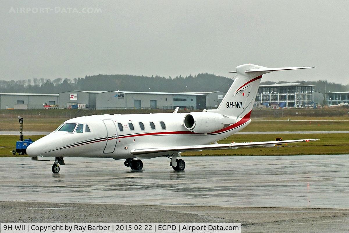 9H-WII, 1998 Cessna 650 Citation VII C/N 650-7090, Cessna Citation VII [650-7090] Aberdeen-Dyce~G 22/02/2015