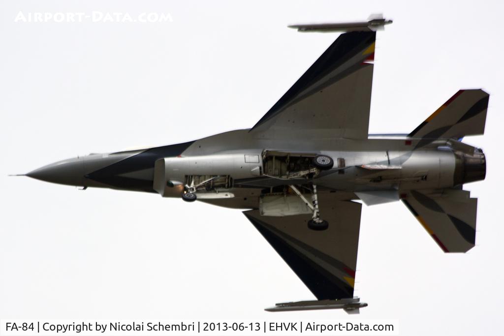FA-84, 1980 SABCA F-16AM Fighting Falcon C/N 6H-84, Luchtmachtdagen 2013