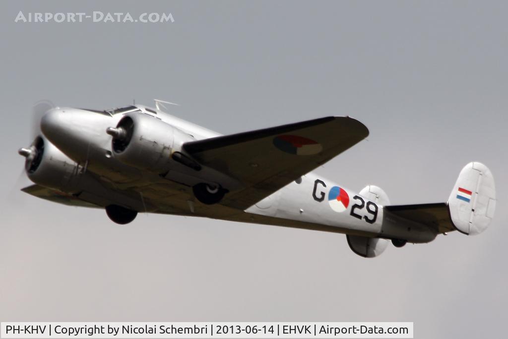 PH-KHV, 1952 Beech Expeditor 3NM (D18S) C/N A-904/CA-254, Luchtmachtdagen 2013
