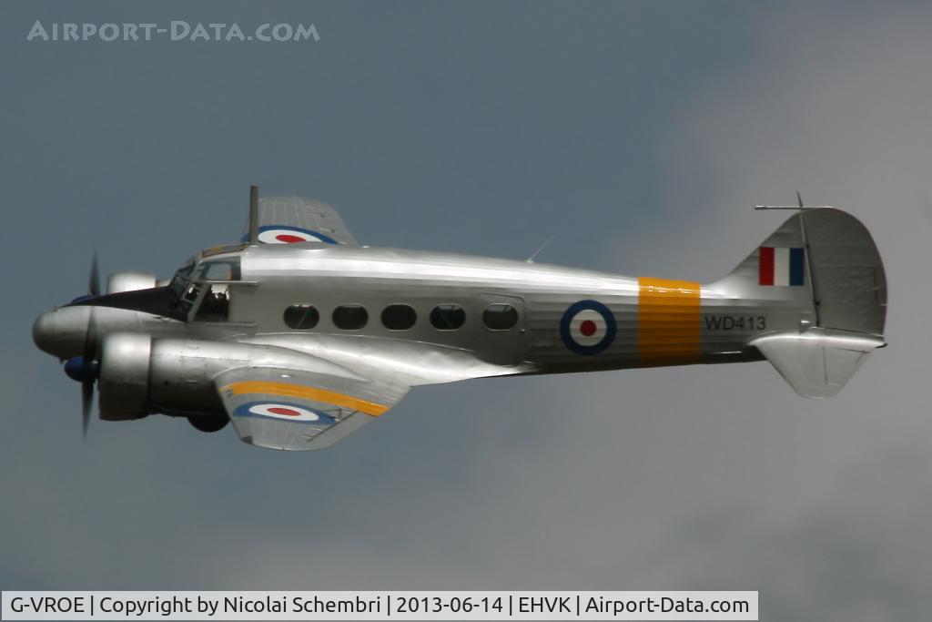 G-VROE, 1950 Avro 652A Anson T.21 C/N 3634, Luchtmachtdagen 2013