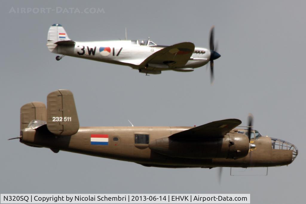 N320SQ, 1944 North American B-25N Mitchell C/N 108-32782, Luchtmachtdagen 2013