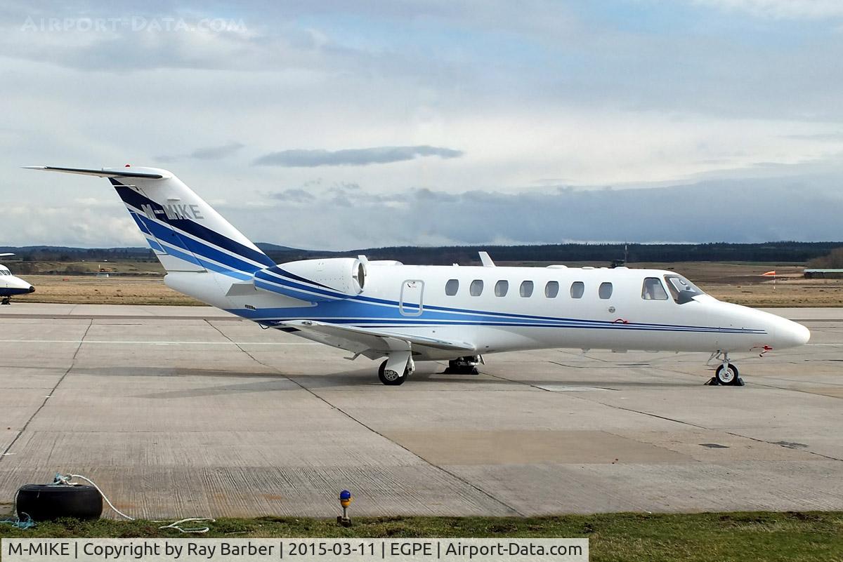 M-MIKE, 2008 Cessna 525B CitationJet CJ3 C/N 525B-0280, Cessna CitationJet CJ3 [525B-0280] Inverness (Dalcross)~G 11/03/2015