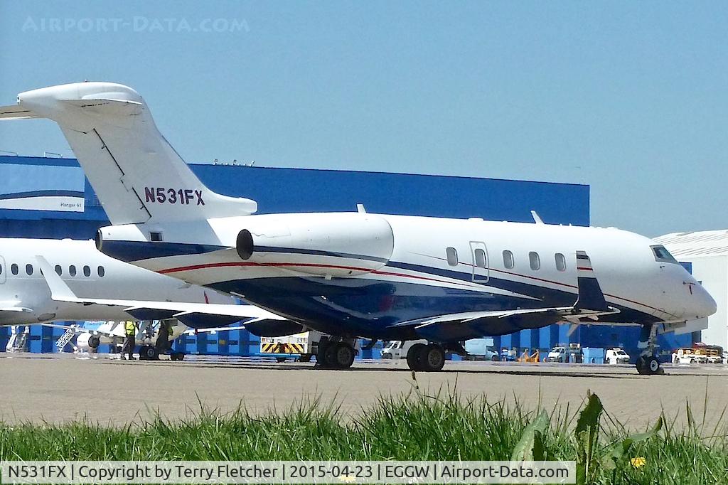 N531FX, 2007 Bombardier Challenger 300 (BD-100-1A10) C/N 20150, 2007 Bombardier BD-100-1A10, c/n: 20150 at Luton