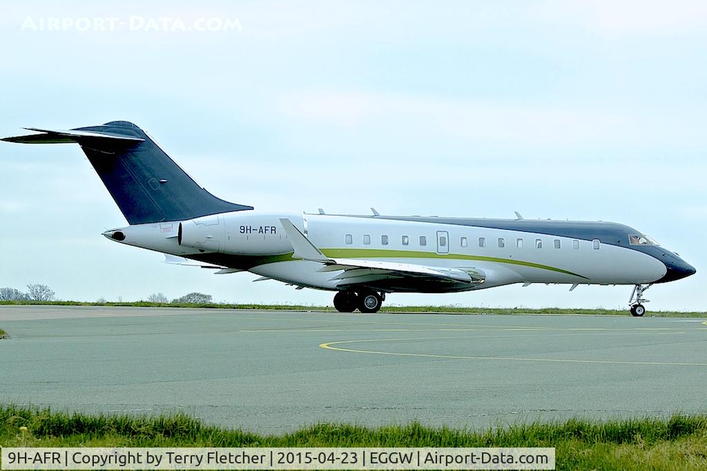 9H-AFR, 2007 Bombardier BD-700-1A11 Global Express C/N 9249, 2007 Bombardier BD-700-1A11, c/n: 9249 at Luton