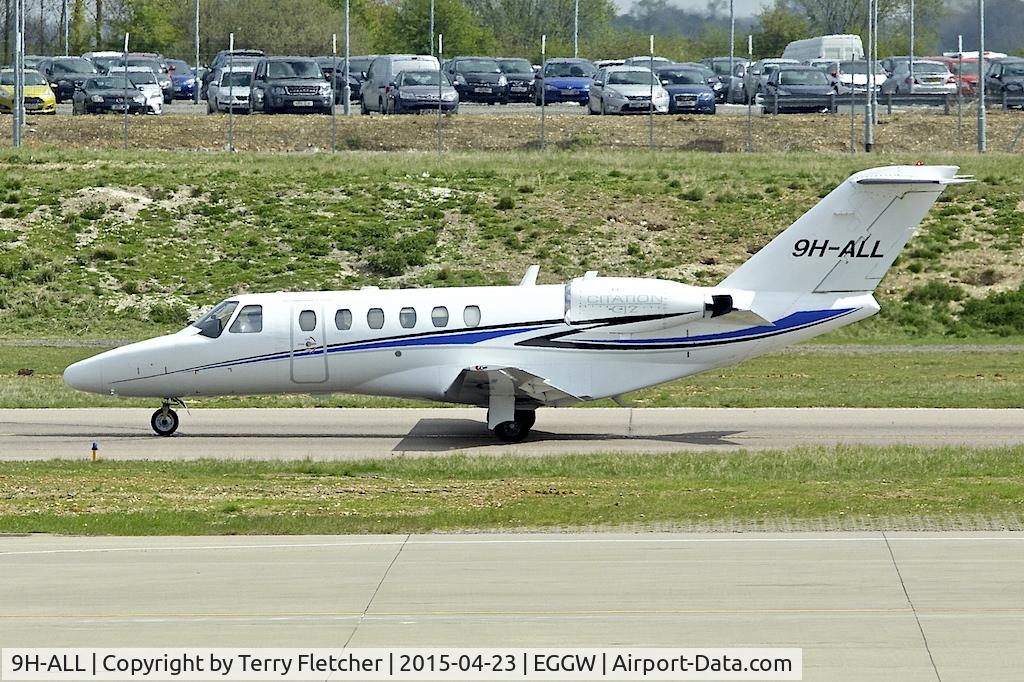 9H-ALL, 2000 Cessna 525A CitationJet CJ2 C/N 525A-0005, 2001 Cessna 525A CitationJet CJ2, c/n: 525A-0005 at Luton