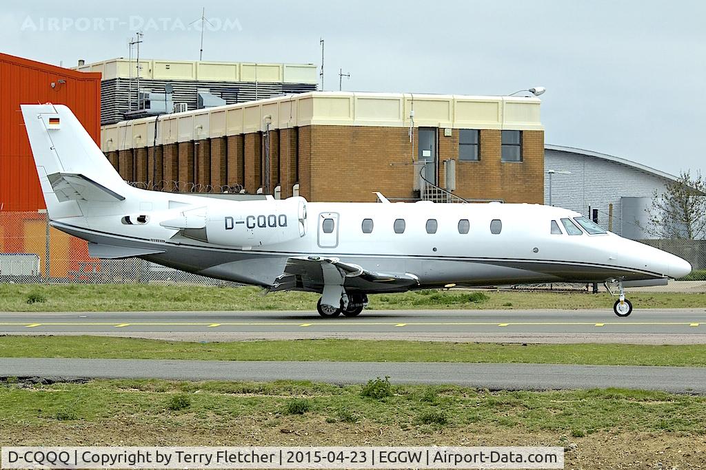 D-CQQQ, 2011 Cessna 560XL Citation XLS C/N 560-6089, Cessna 560XL Citation XLS, c/n: 560-6089 at Luton