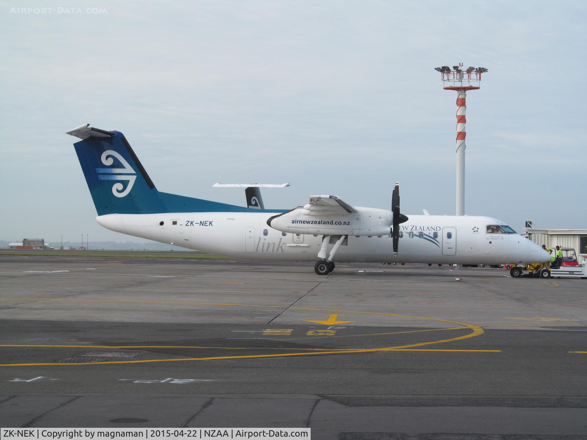 ZK-NEK, 2006 De Havilland Canada DHC-8-311 Dash 8 C/N 629, on domestic apron