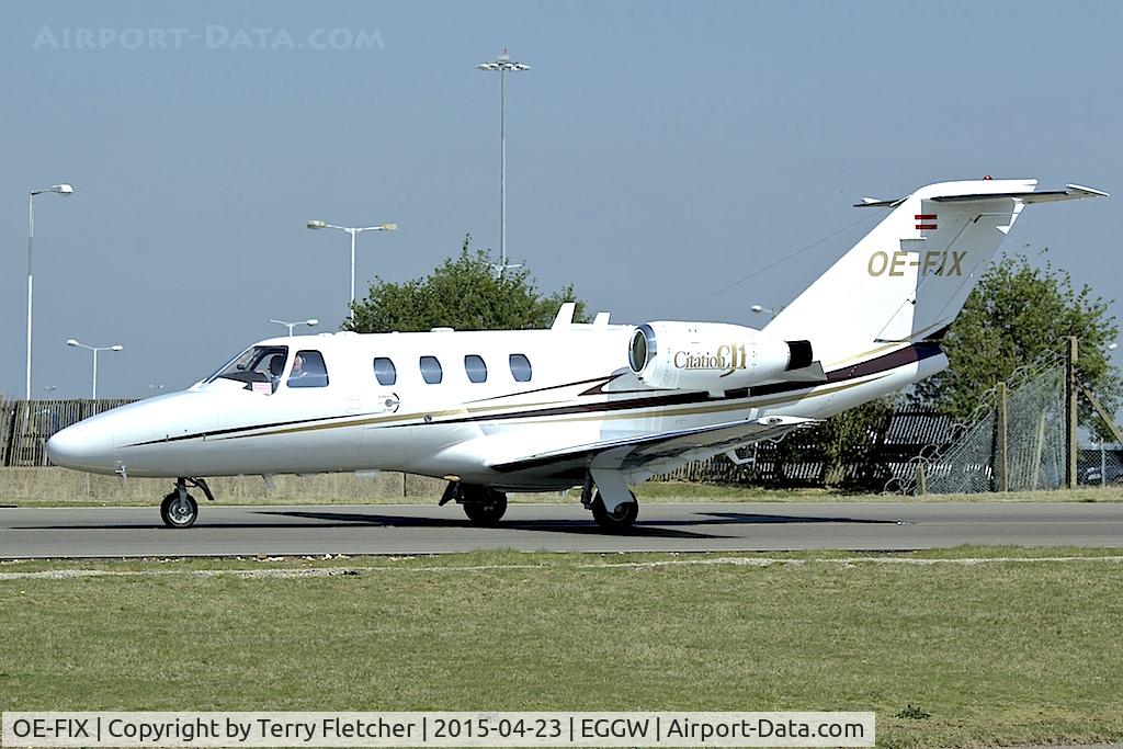 OE-FIX, 2002 Cessna 525 CitationJet CJ1 C/N 525-0480, Cessna 525 CitationJet CJ1, c/n: 525-0480 at Luton