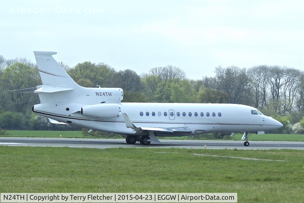 N24TH, 2013 Dassault Falcon 7X C/N 203, Dassault Falcon 7X, c/n: 203 at Luton