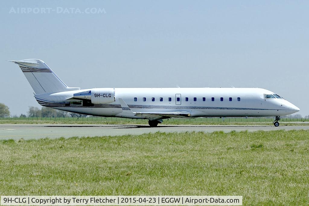9H-CLG, 2006 Bombardier Challenger 850 (CL-600-2B19) C/N 8063, Canadair CL-600-2B19 Challenger 850, c/n: 8063
 at Luton