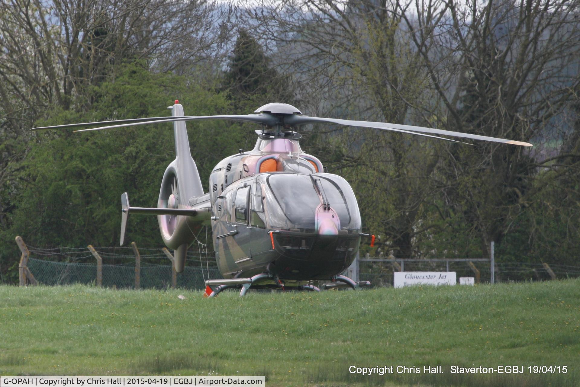 G-OPAH, 2007 Eurocopter EC-135T-2+ C/N 0635, at Staverton