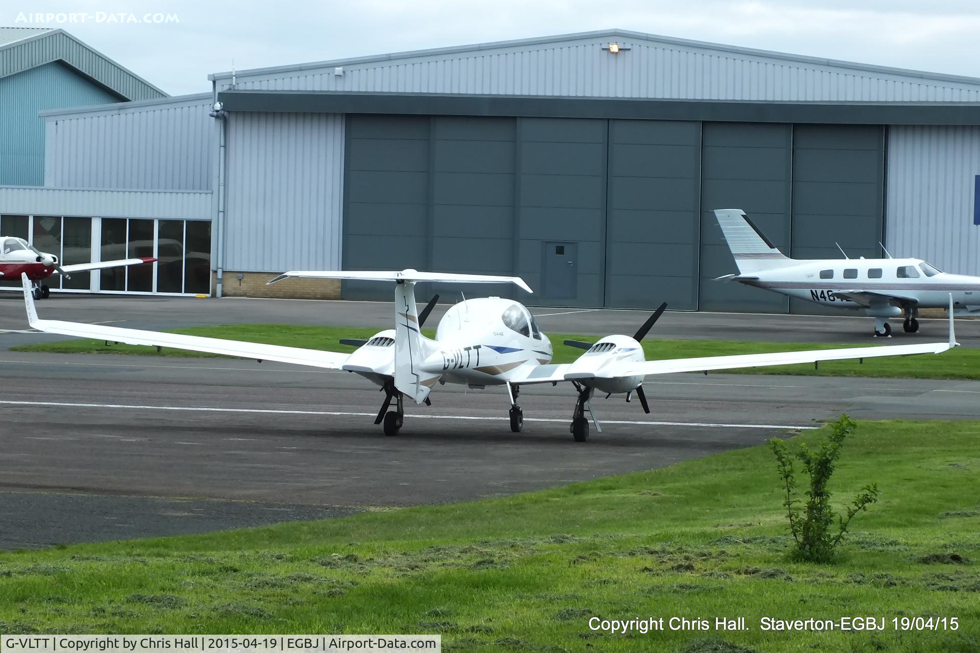 G-VLTT, 2008 Diamond DA-42 Twin Star C/N 42.AC116, at Staverton