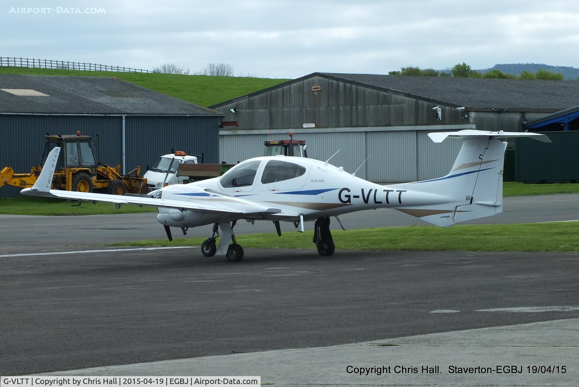 G-VLTT, 2008 Diamond DA-42 Twin Star C/N 42.AC116, at Staverton