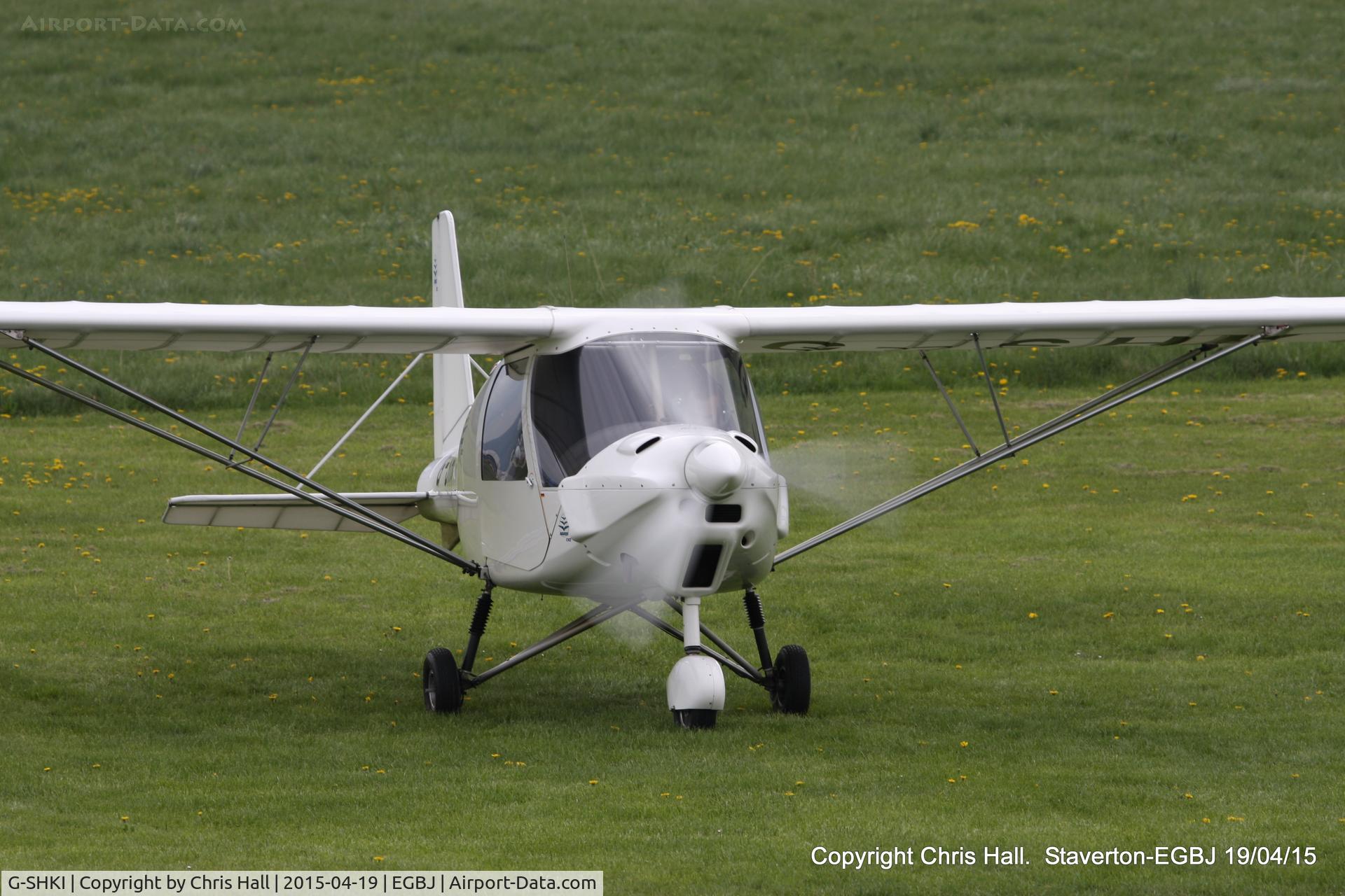 G-SHKI, 2013 Comco Ikarus C42 FB80 C/N 1311-7292, at Staverton