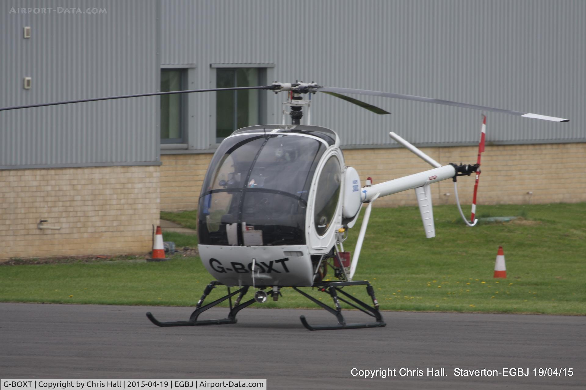G-BOXT, 1974 Hughes 269C C/N 1040367, at Staverton