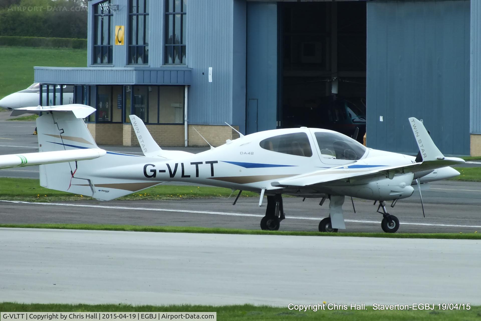 G-VLTT, 2008 Diamond DA-42 Twin Star C/N 42.AC116, at Staverton