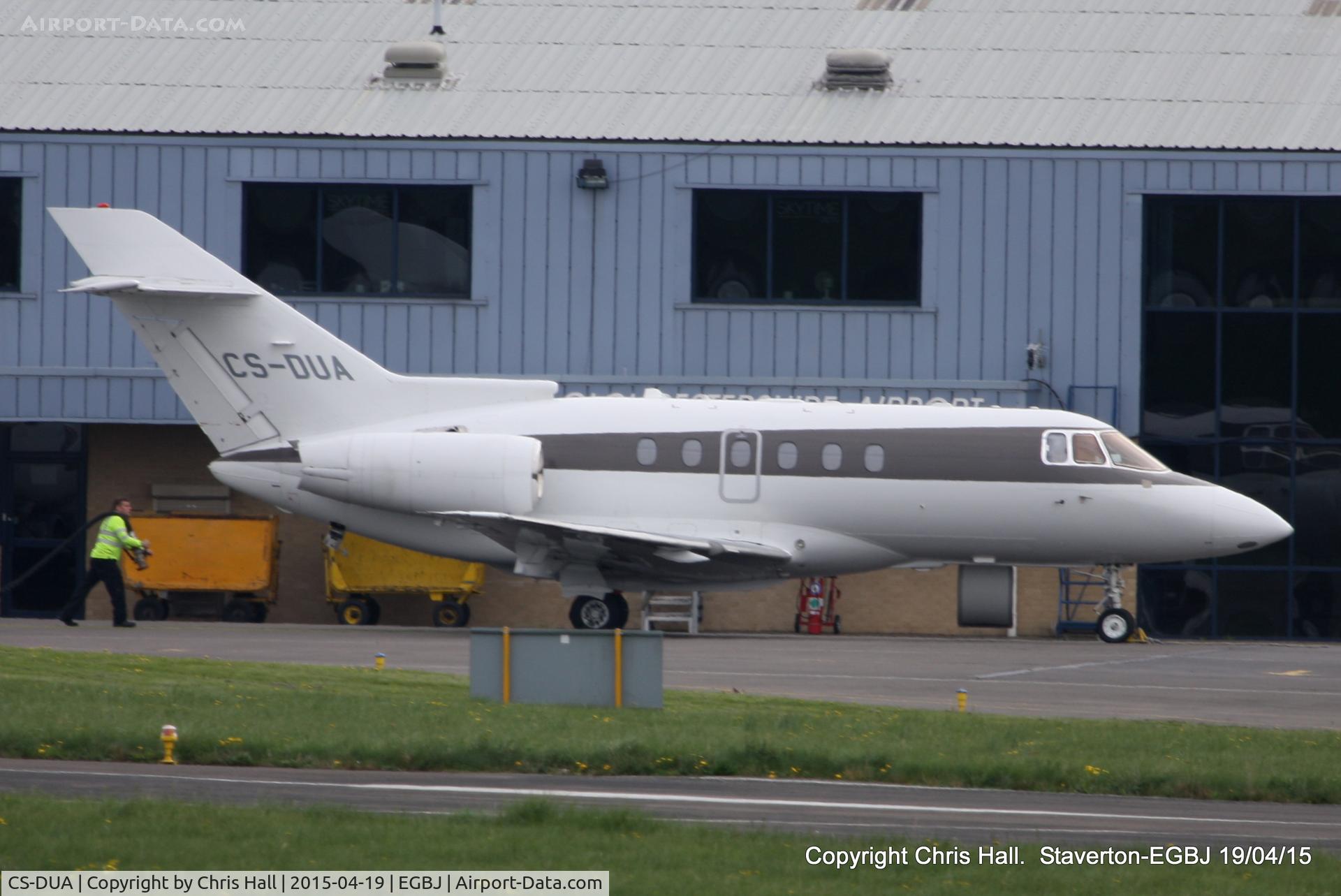 CS-DUA, 2008 Hawker Beechcraft 750 C/N HB-4, at Staverton