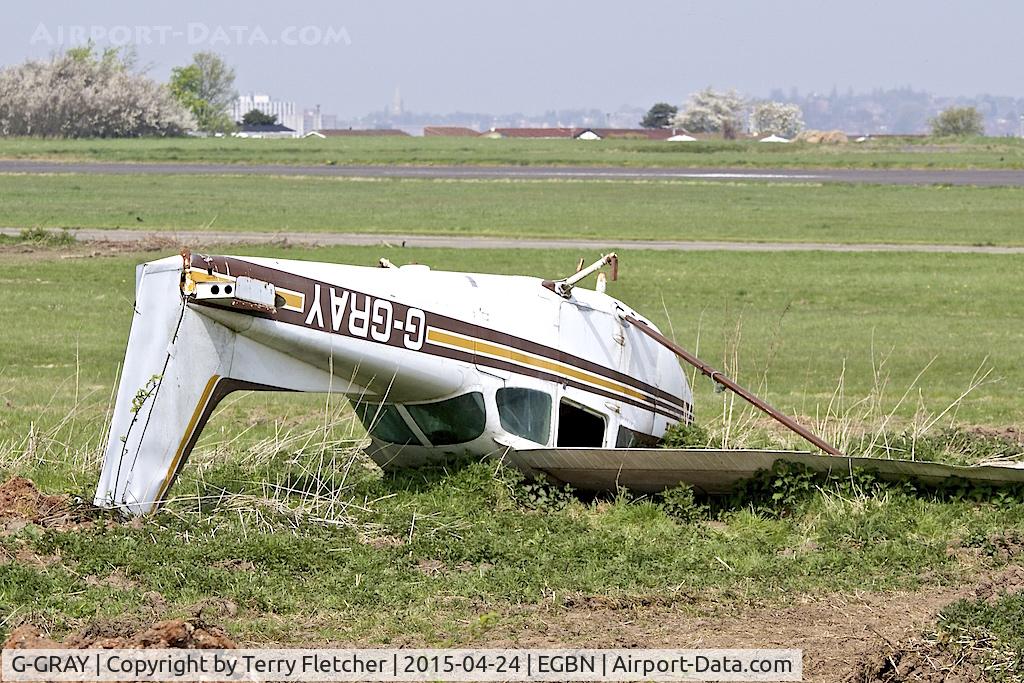 G-GRAY, 1979 Cessna 172N Skyhawk C/N 172-72375, 1979 Cessna 172N, c/n: 172-72375 - distressed at Nottingham Tollerton