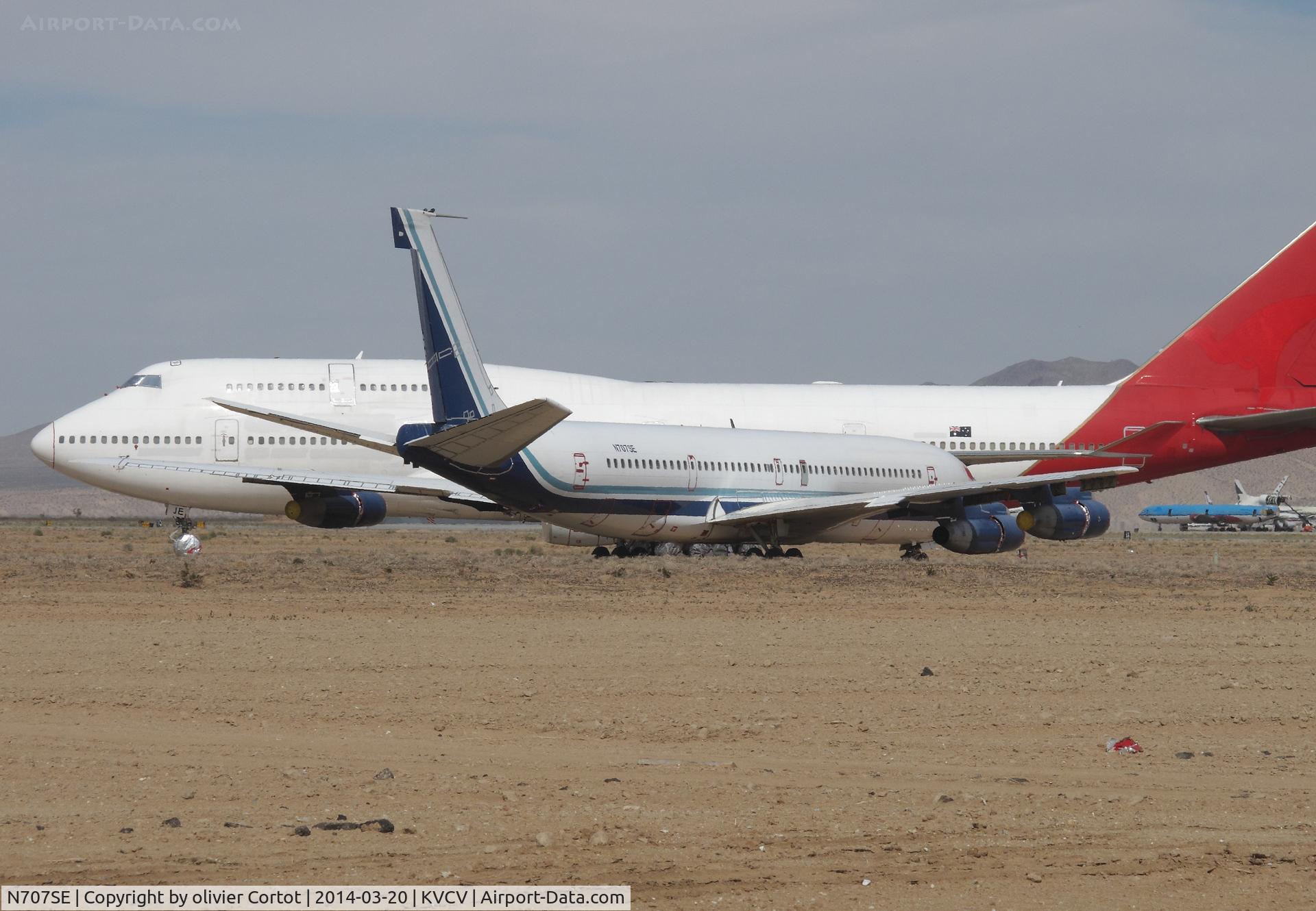 N707SE, 1967 Boeing 707-328C C/N 19522, final stop : California ?