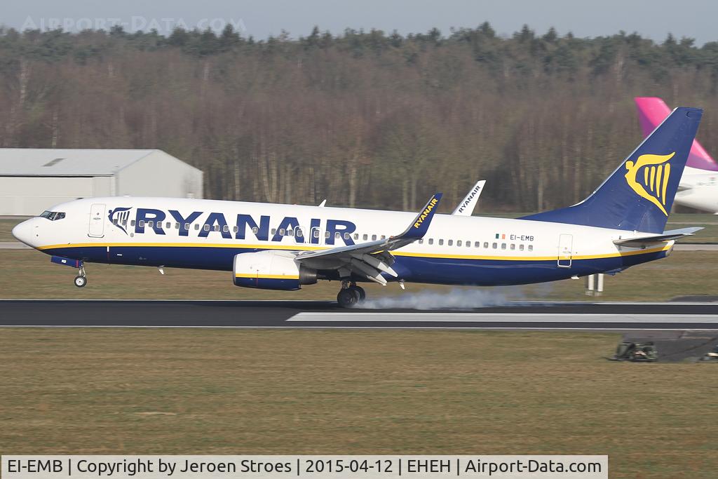 EI-EMB, 2010 Boeing 737-8AS C/N 38511, Ryanair