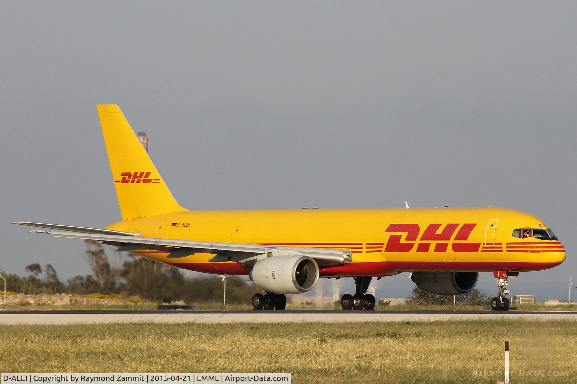 D-ALEI, 1986 Boeing 757-236/SF C/N 23493, B757 D-ALEI DHL
