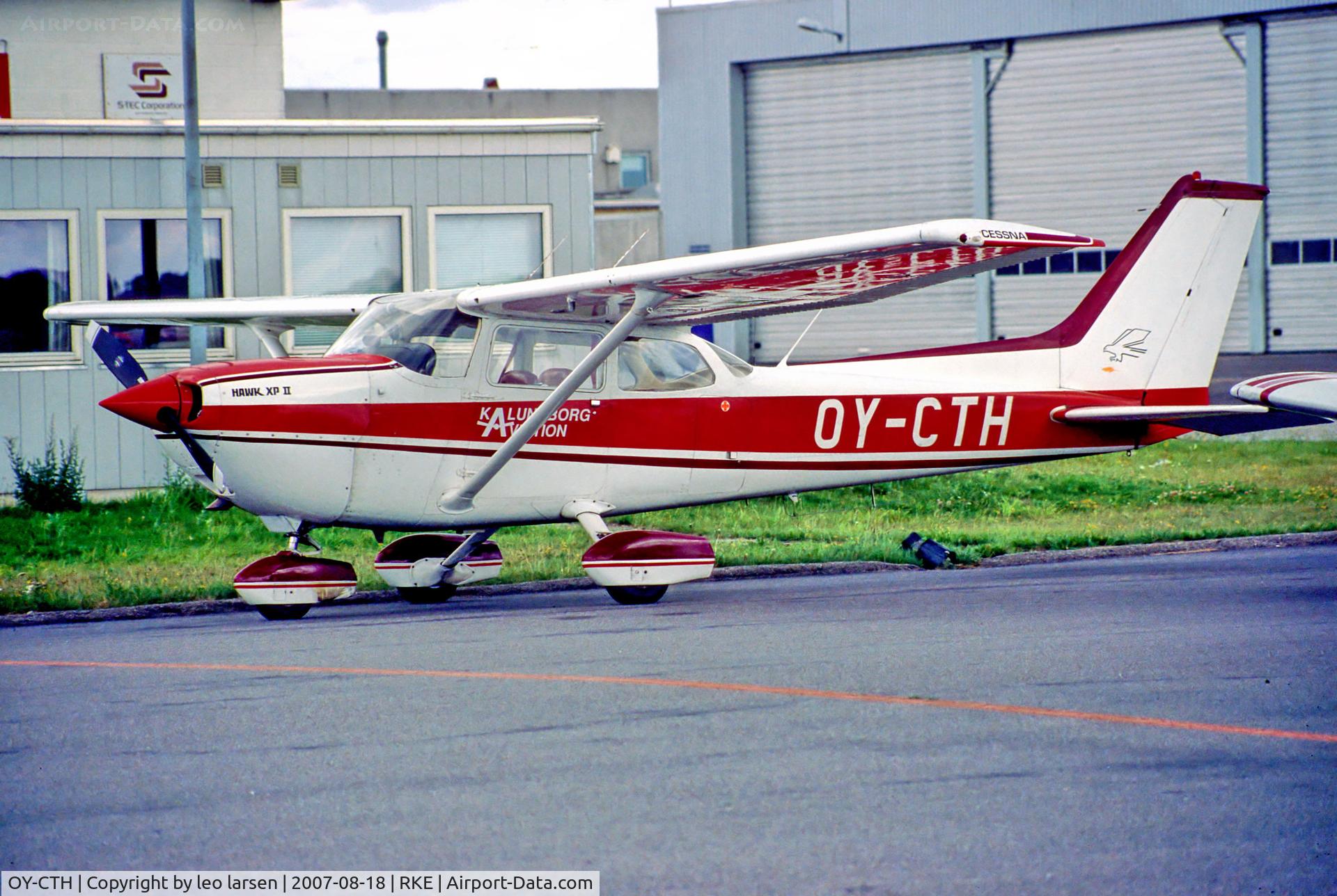 OY-CTH, 1977 Cessna R172K Hawk XP C/N R1722236, Roskilde 18.8.07