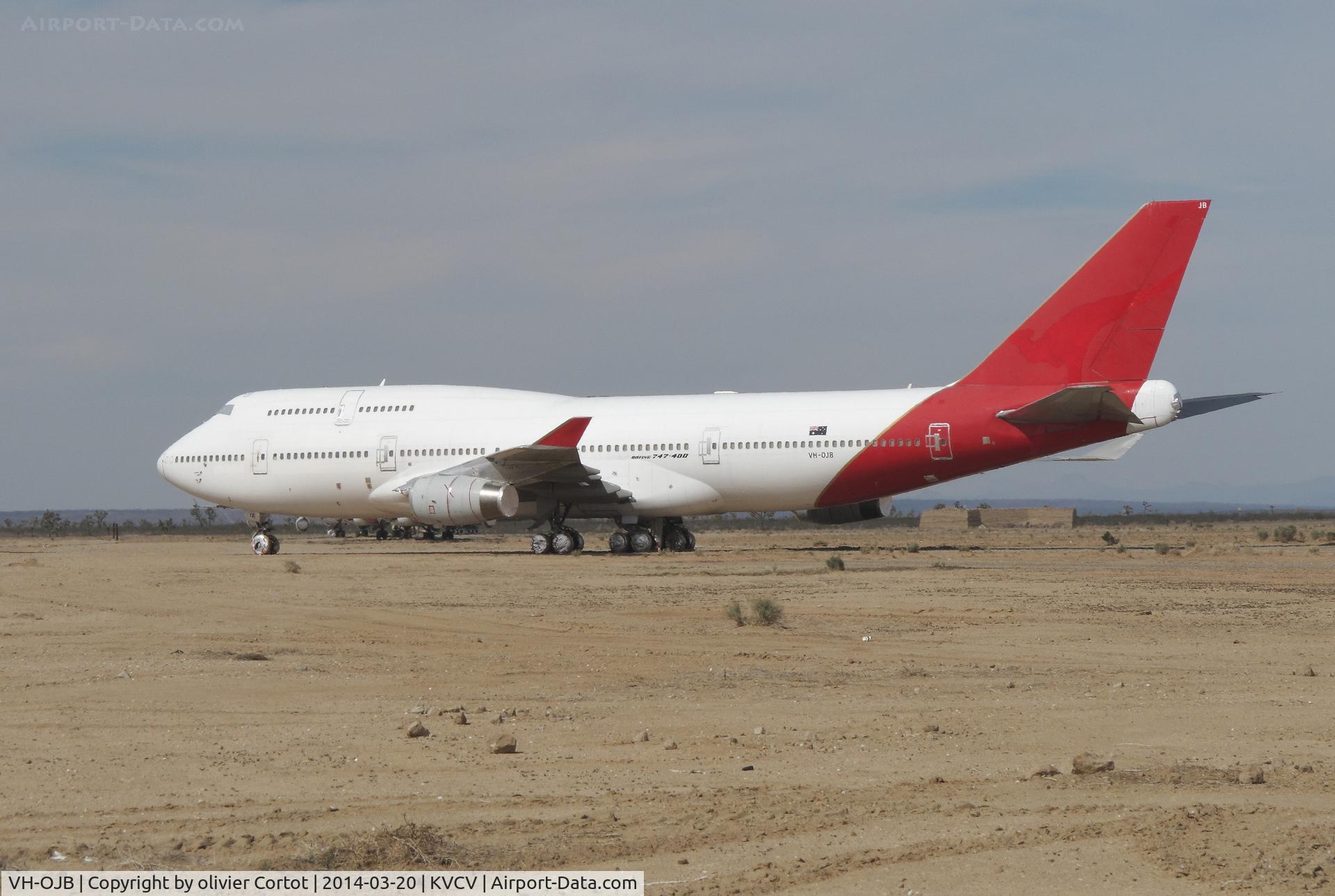 VH-OJB, 1989 Boeing 747-438 C/N 24373, last destination : California