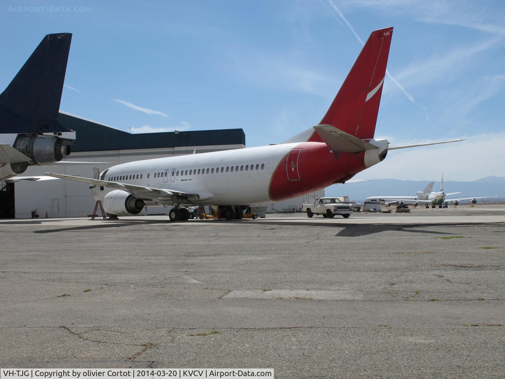 VH-TJG, 1990 Boeing 737-476 C/N 24432, now in California