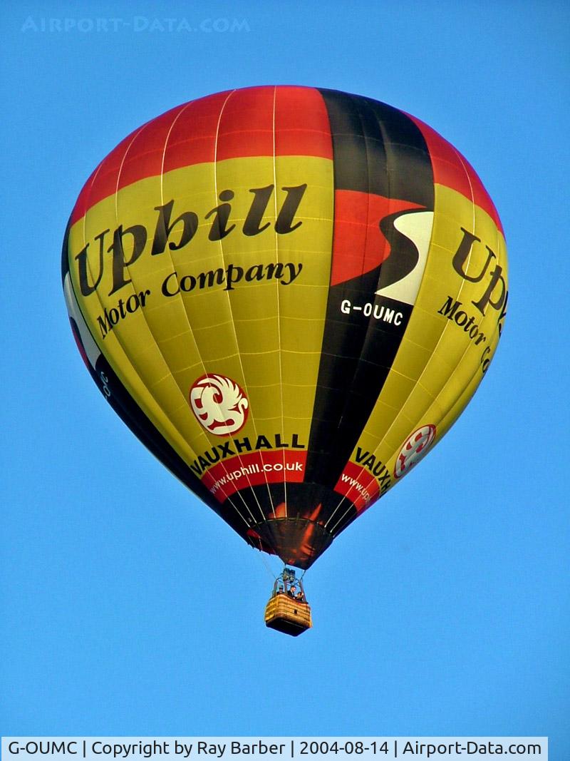 G-OUMC, 2000 Lindstrand Balloons LBL 105A C/N 724, Lindstrand LBL-105A HAFB [724] Ashton Court~G  14/08/2004