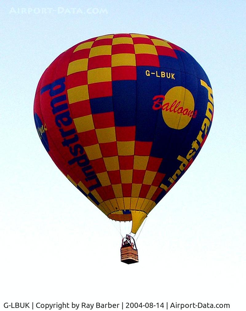 G-LBUK, 2003 Lindstrand Balloons Ltd LBL 77A C/N 922, Lindstrand LBL-77A HAFB [922] Ashton Court~G 14/08/2004