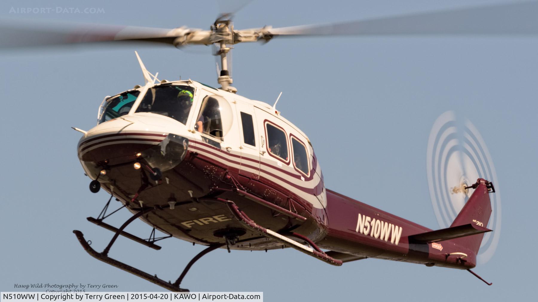 N510WW, 2008 Bell 210 C/N 21003, Getting ready for the summer fire season.