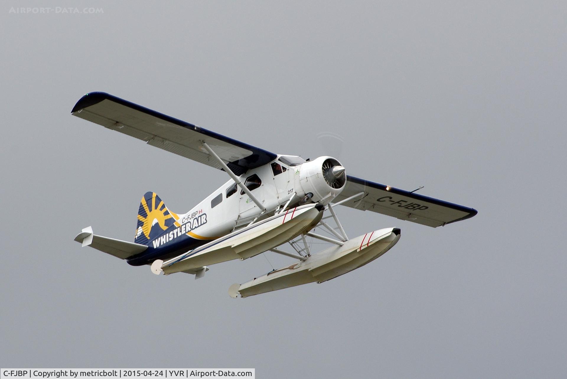 C-FJBP, 1956 De Havilland Canada DHC-2 Beaver Mk.1 C/N 942, Departure from Vancouver