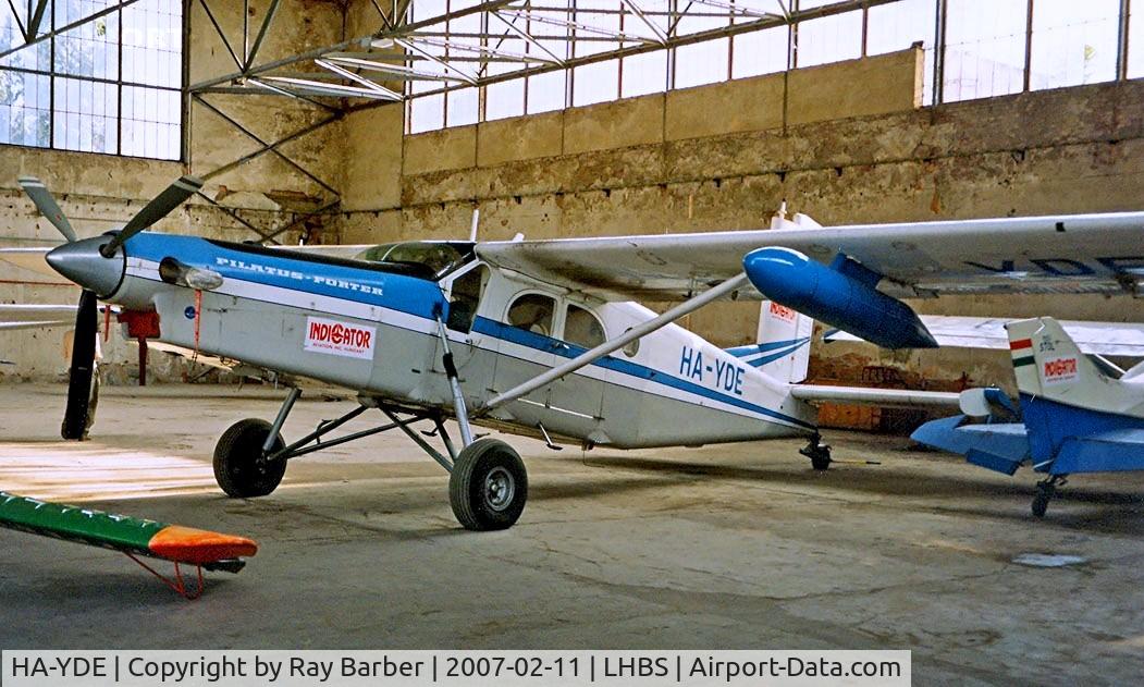 HA-YDE, 1981 Pilatus PC-6/B2-H2 C/N 814, Pilatus PC-6/B2-H2 Turbo Porter [814] Buadors~HA 15/06/1996