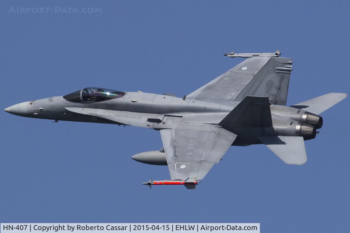 HN-407, McDonnell Douglas F-18C Hornet C/N 1322, Frisian Flag 2015