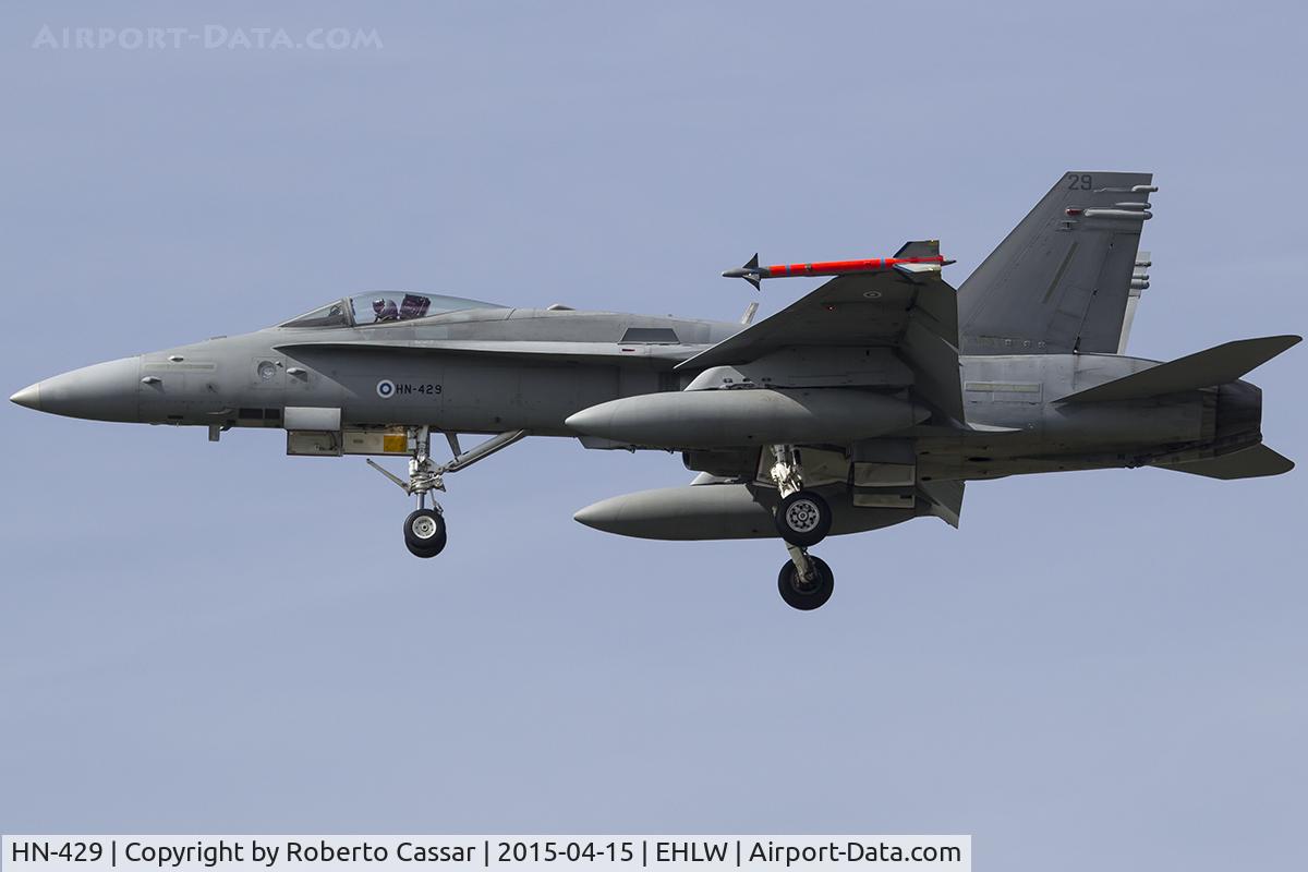 HN-429, McDonnell Douglas F-18C Hornet C/N 1431, Frisian Flag 2015