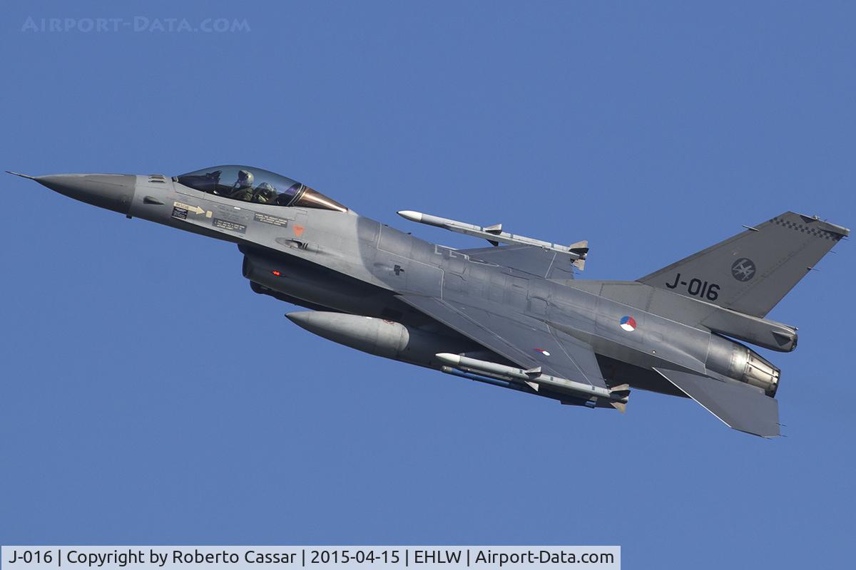 J-016, General Dynamics F-16AM Fighting Falcon C/N 6D-172, Frisian Flag 2015
