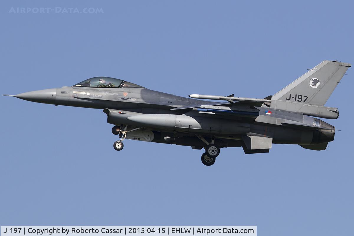 J-197, Fokker F-16AM Fighting Falcon C/N 6D-104, Frisian Flag 2015