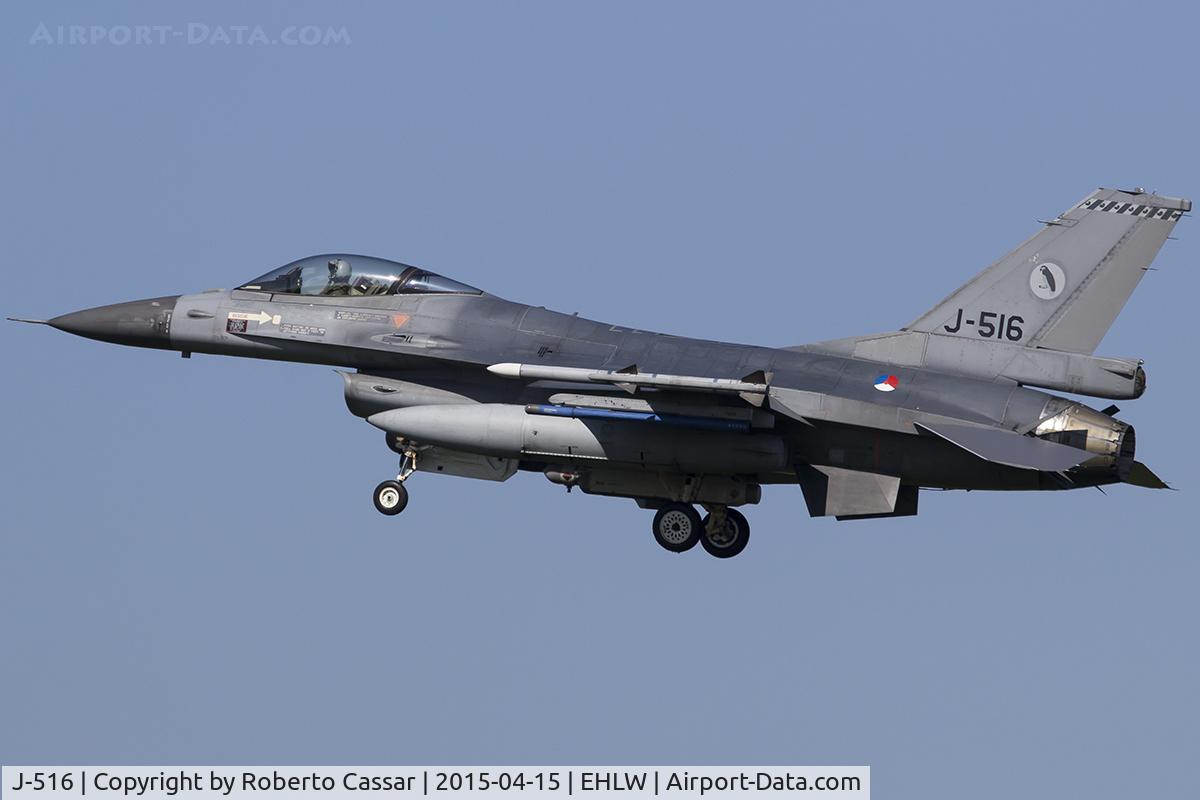 J-516, Fokker F-16A Fighting Falcon C/N 6D-155, Frisian Flag 2015