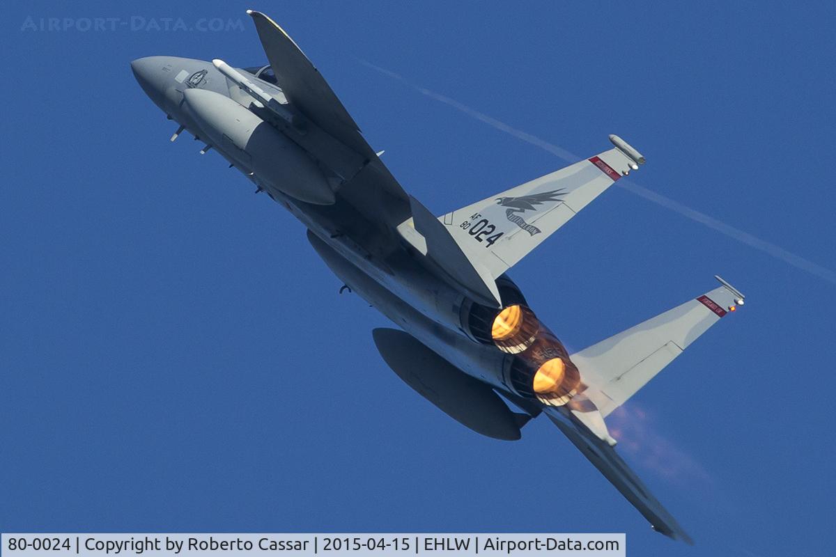 80-0024, 1980 McDonnell Douglas F-15C Eagle Eagle C/N 668/C173, Frisian Flag 2015