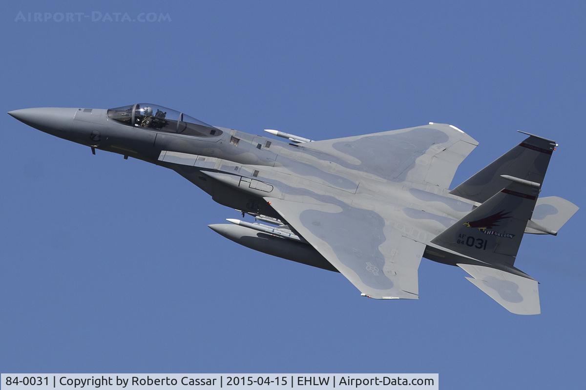 84-0031, 1984 McDonnell Douglas F-15C Eagle C/N 0943/C334, Frisian Flag 2015