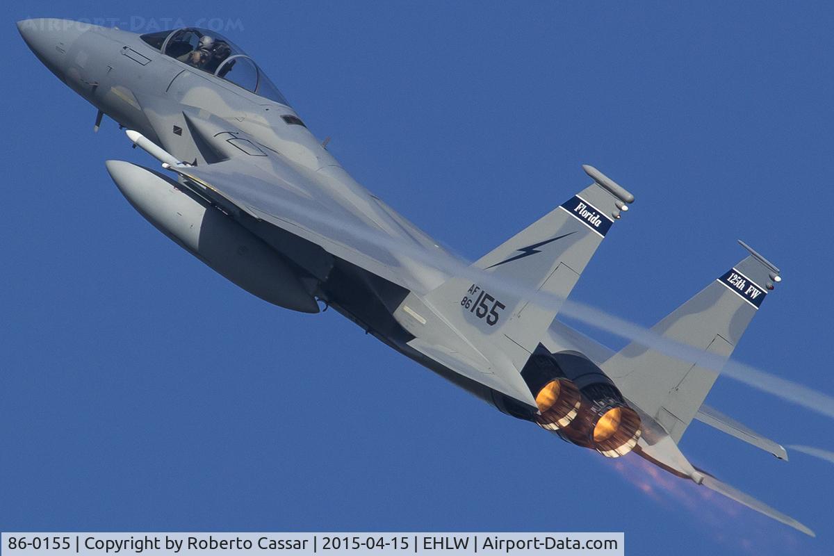 86-0155, 1986 McDonnell Douglas F-15C Eagle C/N 1002/C382, Frisian Flag 2015