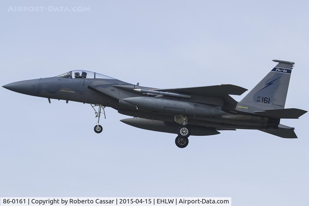 86-0161, 1986 McDonnell Douglas F-15C Eagle C/N 1008/C389, Frisian Flag 2015